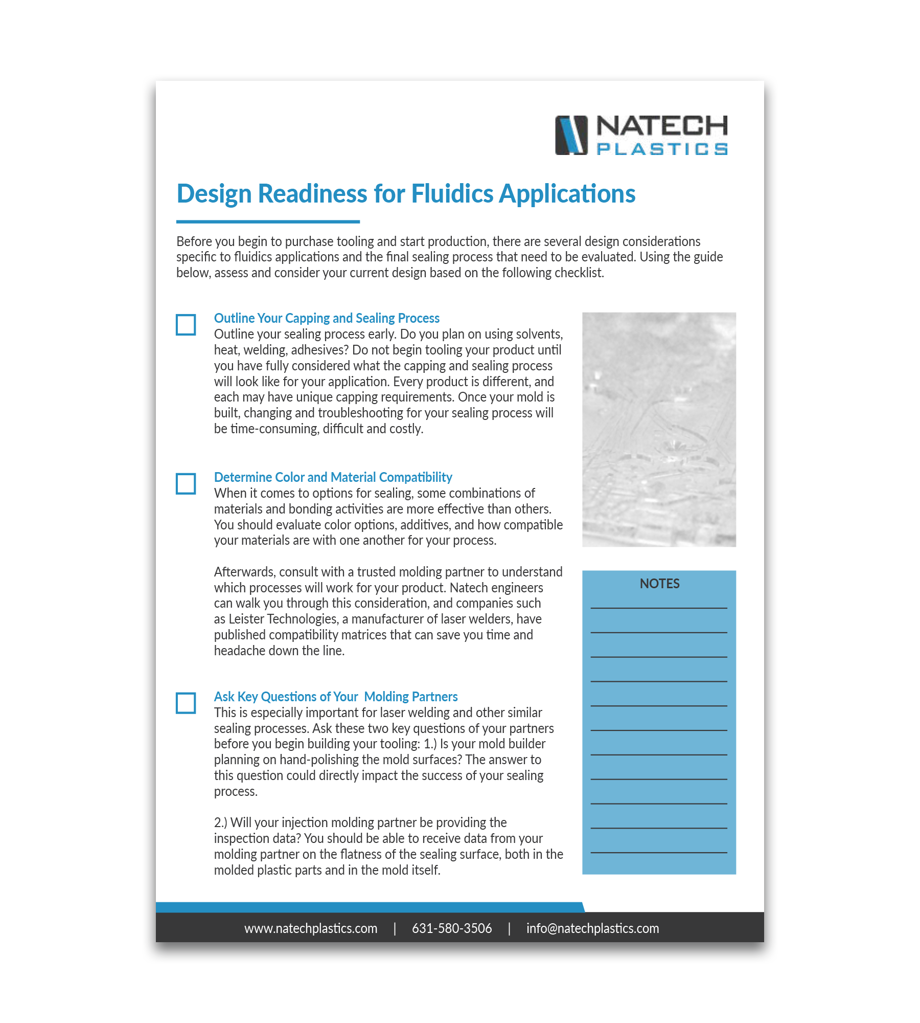 Design Readiness Checklist Mockup